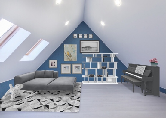 Blue Room :) Design Rendering