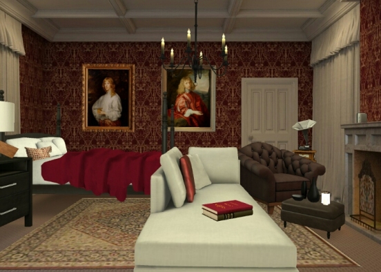 Royale Bedroom Design Rendering