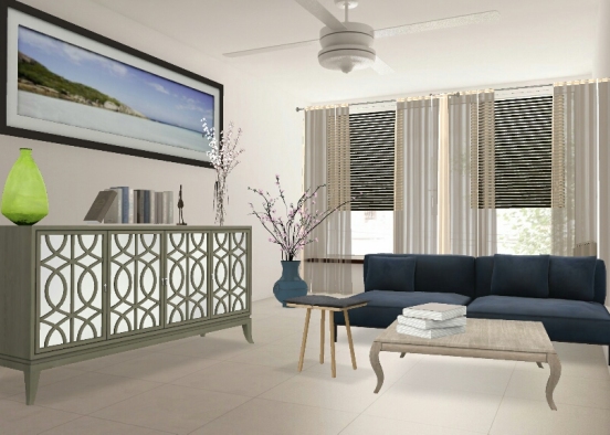 002 Livingroom Design Rendering