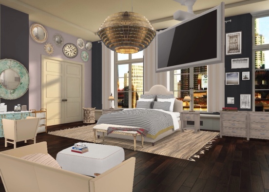 More than just a guestbedroom Design Rendering