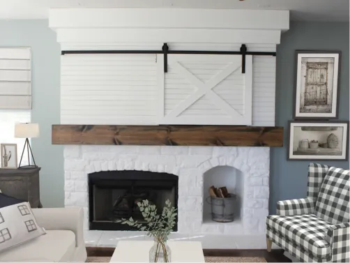 magnolia fireplace