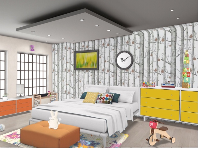 Habitación de niños 🍊