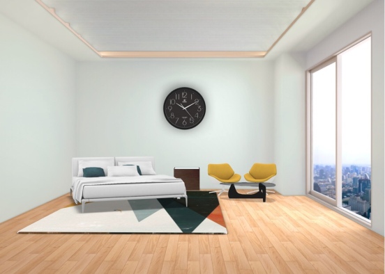 room in a tall building  Design Rendering