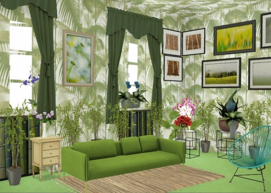 The Green Room Design Rendering