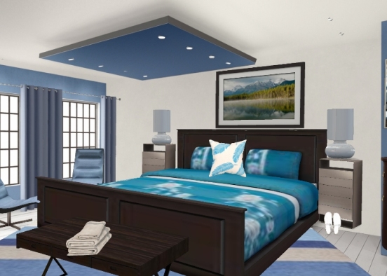 The Blue Room Design Rendering