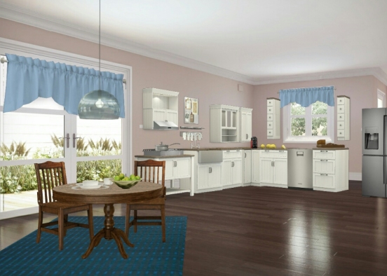 Sweet kitchen Design Rendering
