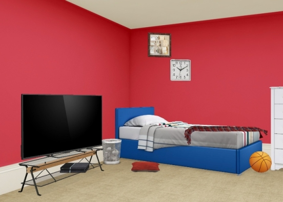 Teen room 1 Design Rendering