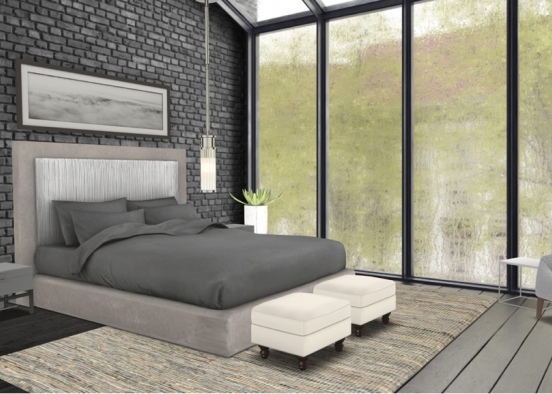 Bedroom  Design Rendering