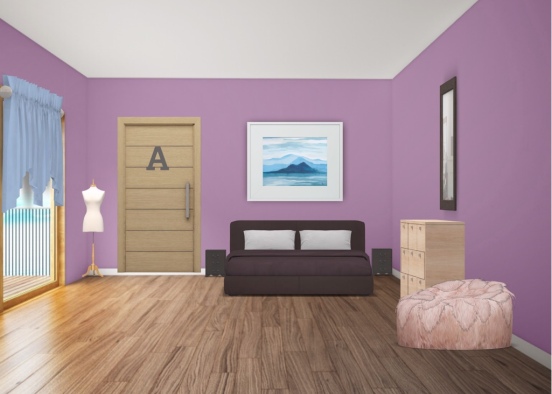 Amelia’s Bedroom Design Rendering