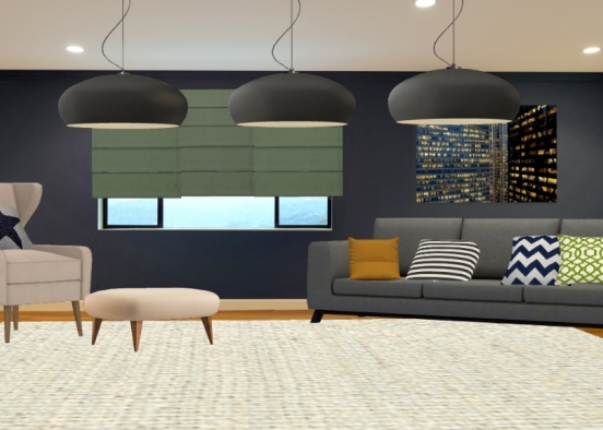Grey and colorful Design Rendering