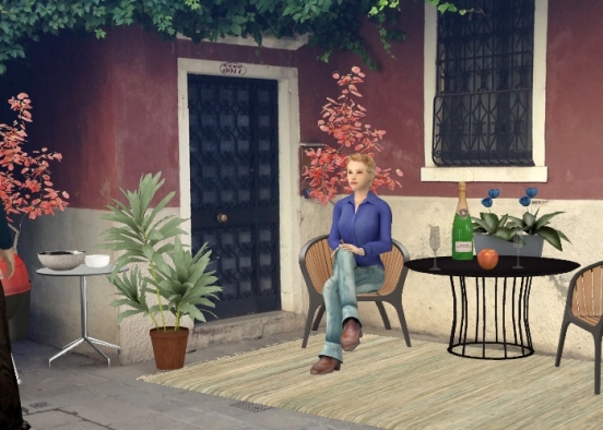 Cin's cozy outdoor space Design Rendering
