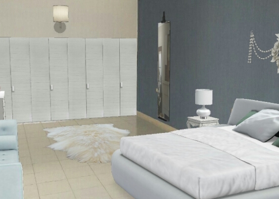 Dormitorio cool Design Rendering