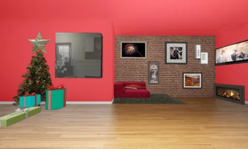 La sala navideña