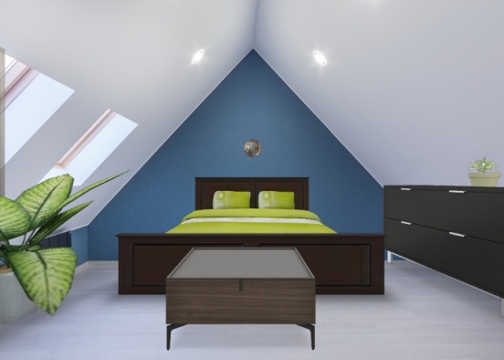 My first  room Design Rendering
