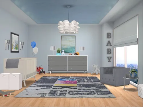 beautiful nursery! 💙