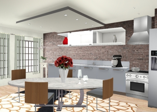 Cozinha 🍴🍽🥂 Design Rendering