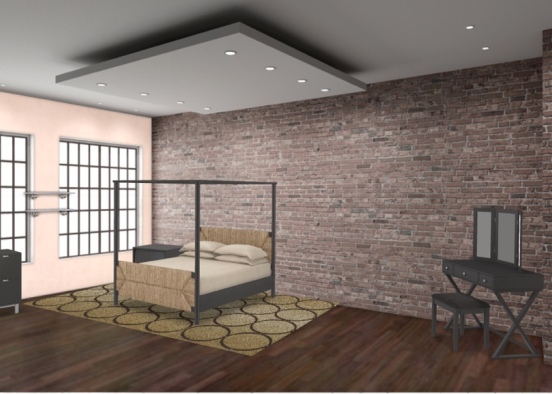 Borin bedroom  Design Rendering