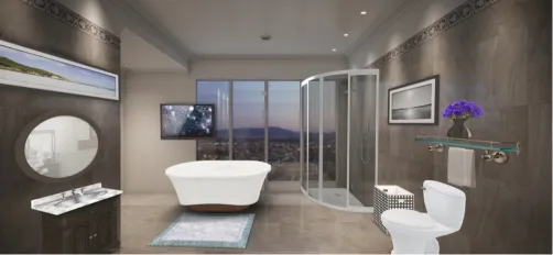 Bathroom luxury