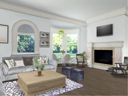 A Beautiful Living Room 