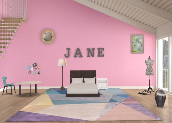 Jane’s room  Design Rendering