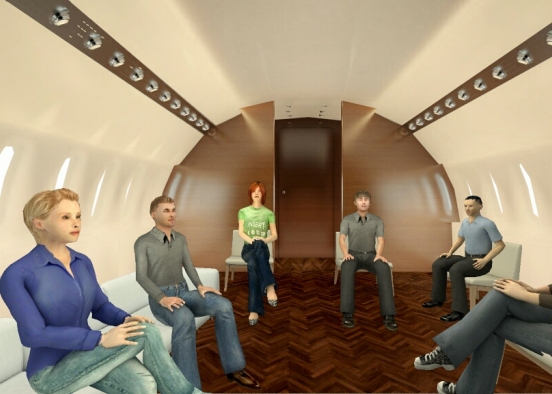 Flight to See the company president Design Rendering