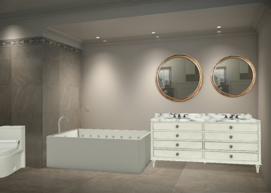 Nase kupatilo Design Rendering