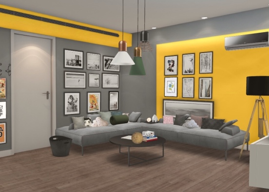 Apartament for one  Design Rendering