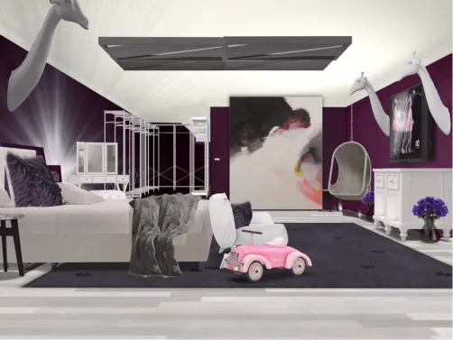 The babygirl mansion bedroom