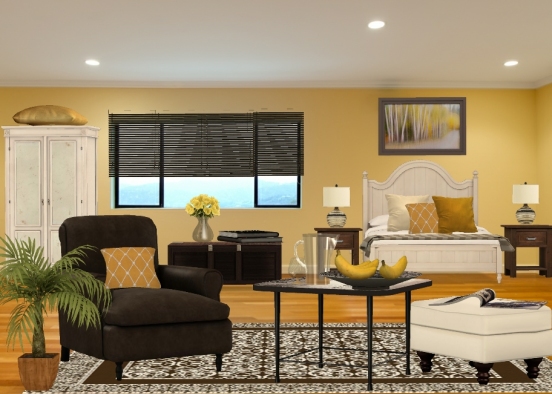 Be My Guest; The Yellow Room Design Rendering