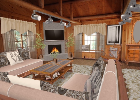 Cabin Comforts Design Rendering