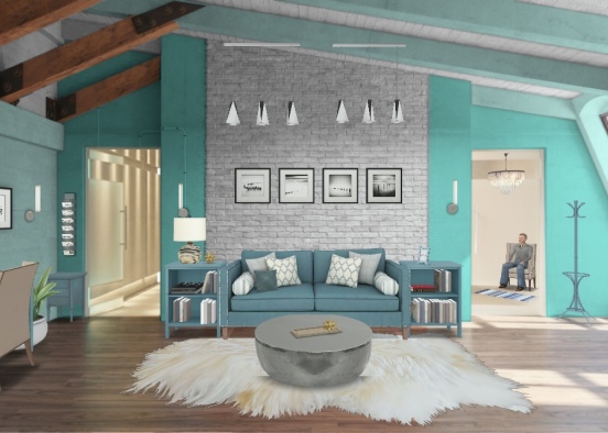 Mint lounge Design Rendering