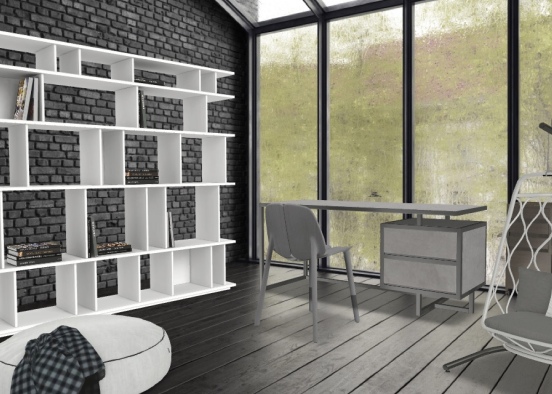 Office lounge  Design Rendering