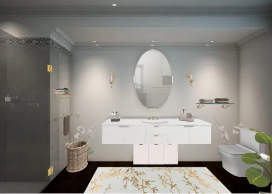 bathroom 🛁 Design Rendering