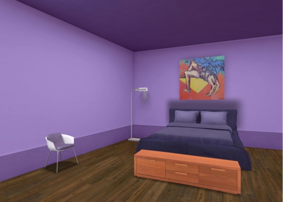 Passion and haileys room Design Rendering