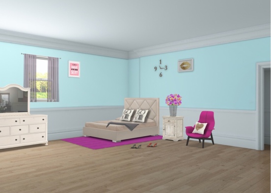 this a bedroom Design Rendering