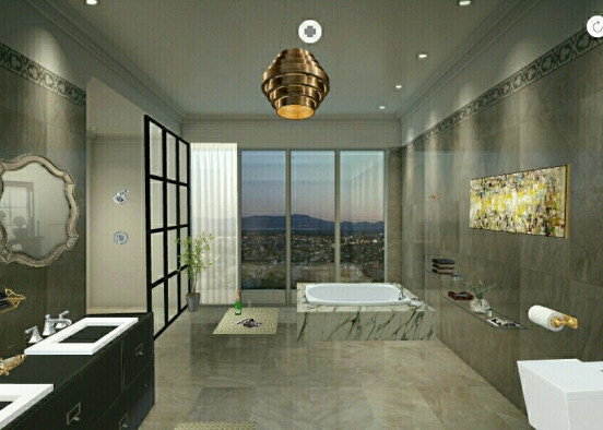 Bathroom 🌼 Design Rendering