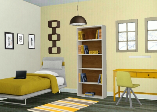 Kid bedroom  Design Rendering
