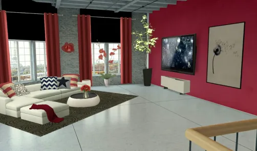 Salon rouge
