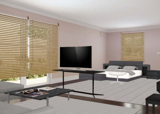 Yatak odası misafir (2) Design Rendering