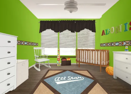 Adonis baby room Design Rendering
