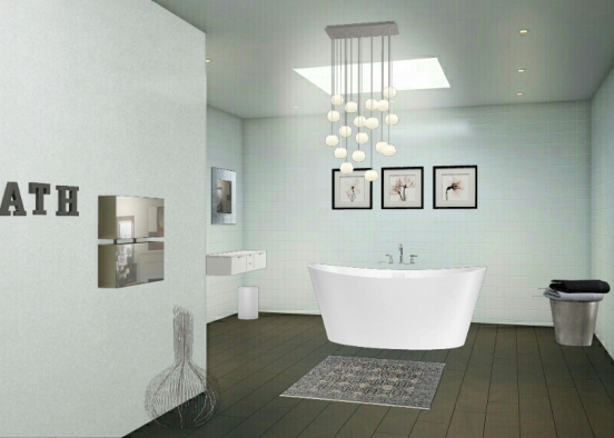 Bath room 1 Design Rendering