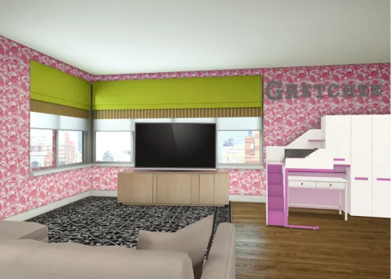 Gretchen’s Room! Design Rendering