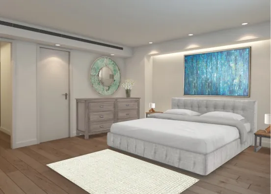 Nice bedroom Design Rendering