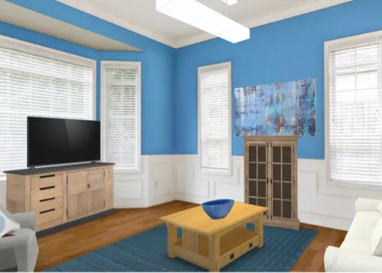# apartment living room  Design Rendering