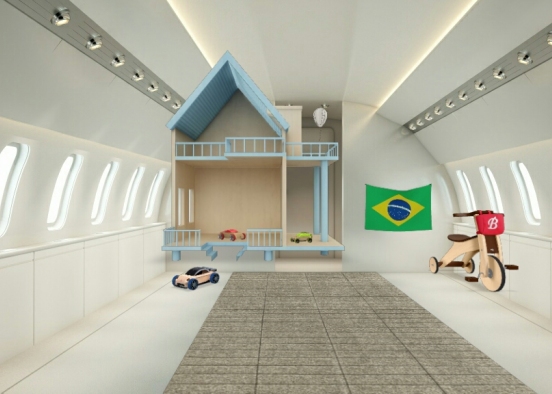 Комната отдыха для детей от Kostya Design Rendering