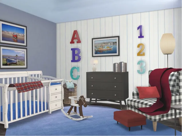 Baby boys room 