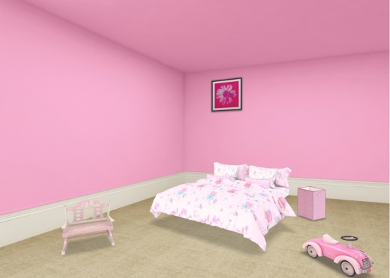 rooms for cute girls  Design Rendering
