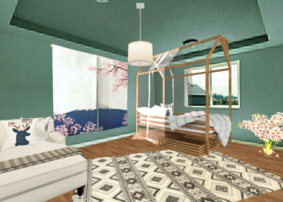 Kidis room Design Rendering