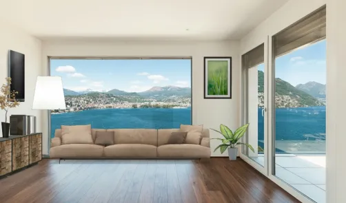 Living room natural style