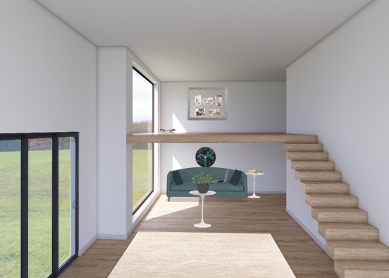 lounge and upstairs Design Rendering